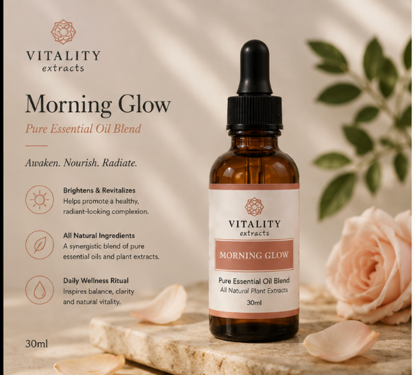 Vitality Extracts Morning Glow — Daily Moisturizing Serum (30 ml)