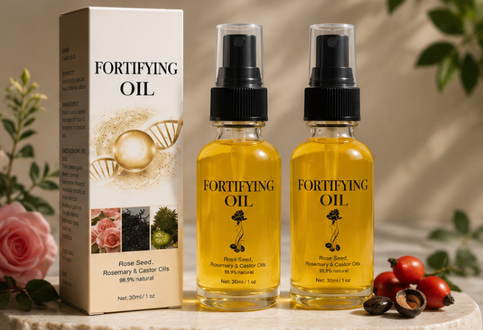 Fortifying Oil — Black Seed, Rosehip & Castor Oil Face Serum (2-Pack)
