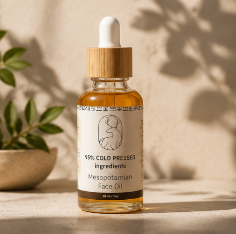 Mesopotamian Face Oil — Cold-Pressed Organic Anti-Aging Blend (1 oz)
